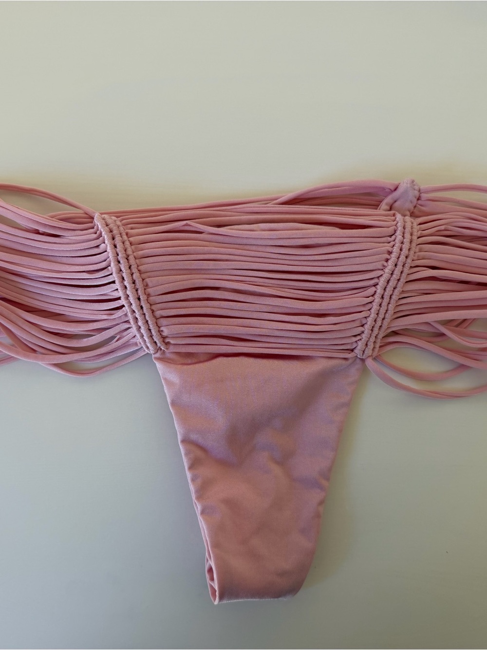 Indah Echo Macrame Strappy Bikini Bottoms